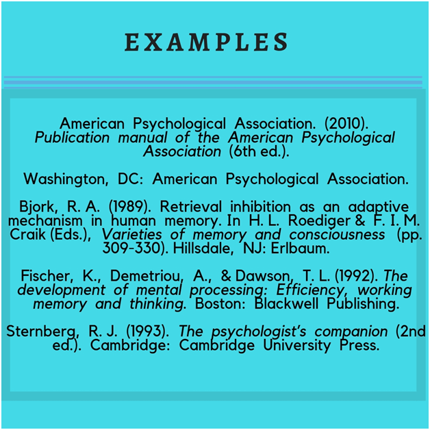 APA Referencing Guide Difference Between APA Harvard