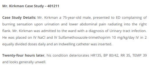 401211 Kirkman Case Study task