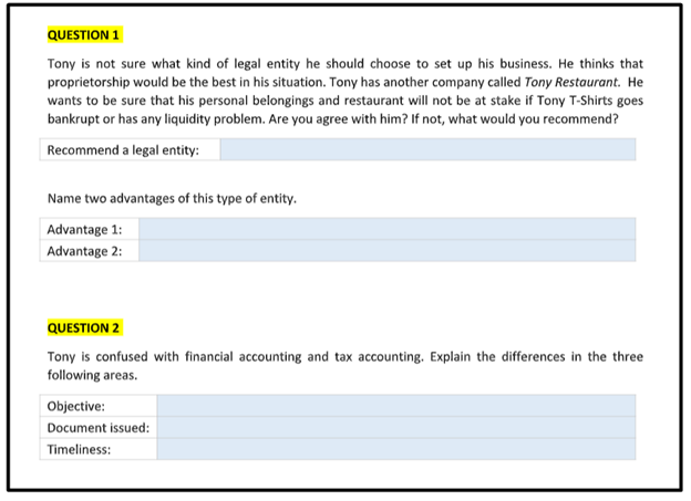 adjusting entry homework task