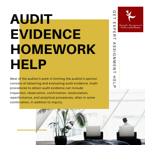 audit evidence homework help