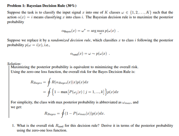 bayesian estimation homework question