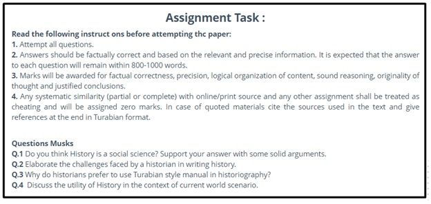 social science assignment