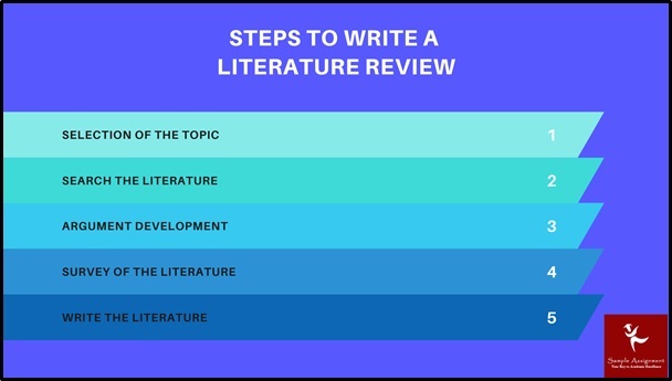 literature review writing steps