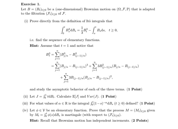 stochastic processes assignment experts