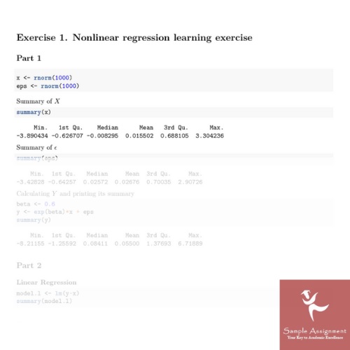 supervised learning assessment solution