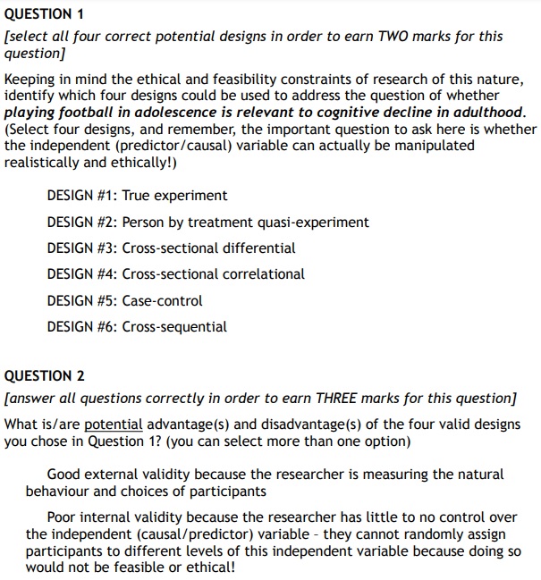 psychological science assignment question Canada