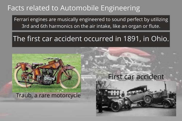 automobile engineering facts