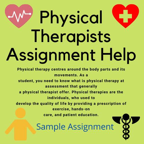 physical therapists assignment help