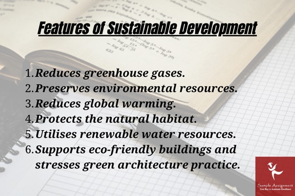 features of sustainable development