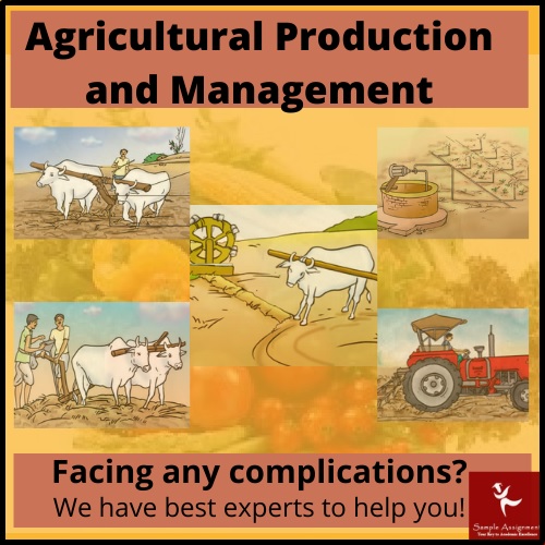 agricultural production and management