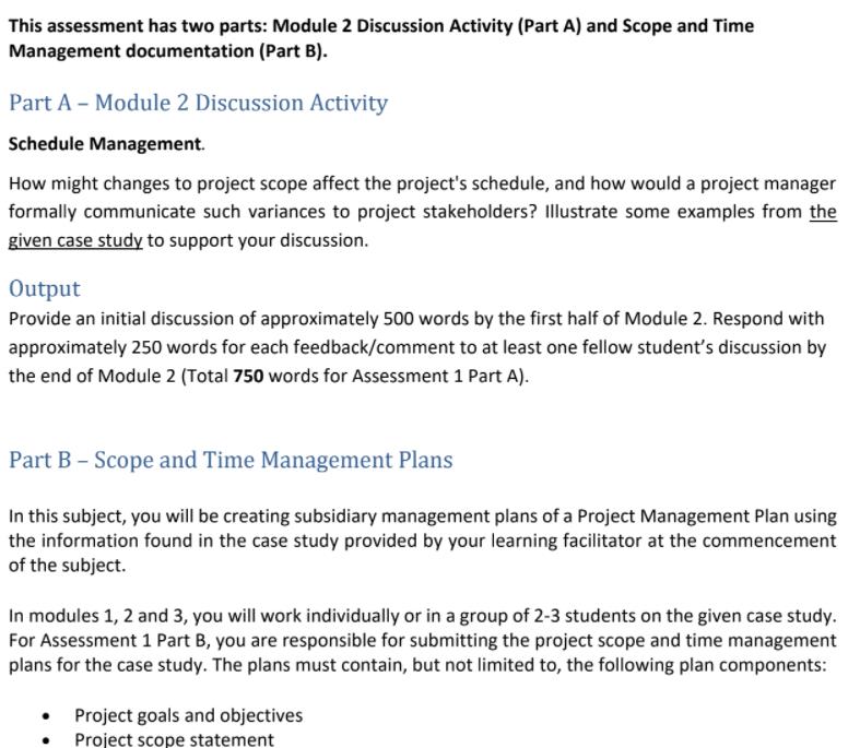 project plan homework sample canada