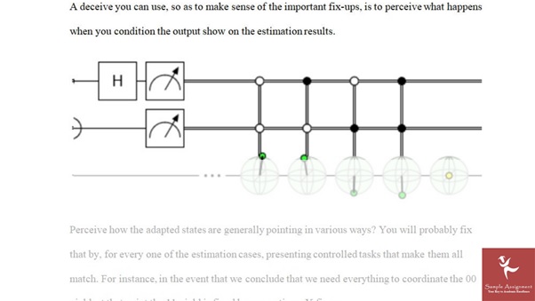 quantum computing sample answer