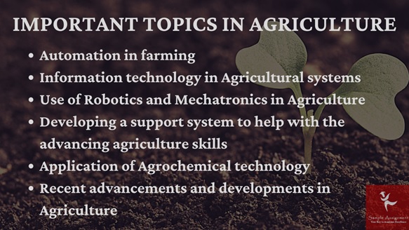 topics of agricultural canada