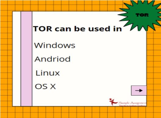 tor network assignment help