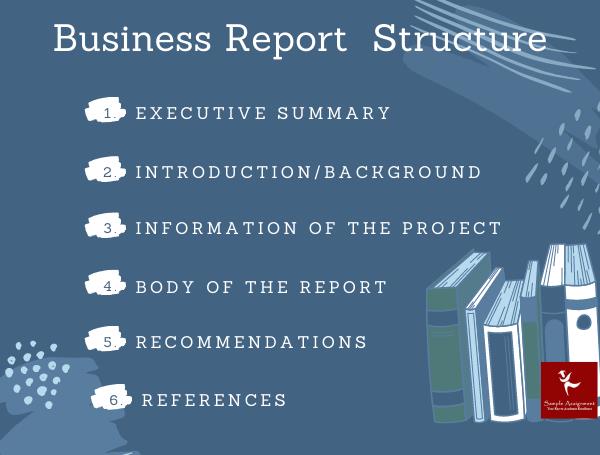 business report structure canada