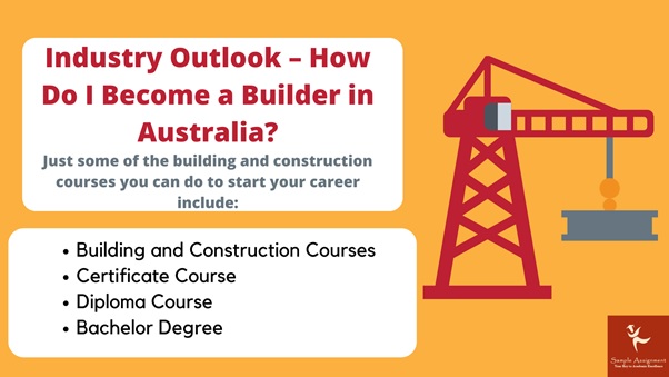 industry outlook how do i become a builder in australia