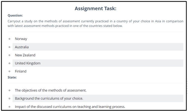 linguistics assignment task online