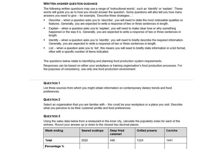 marking rubric case study