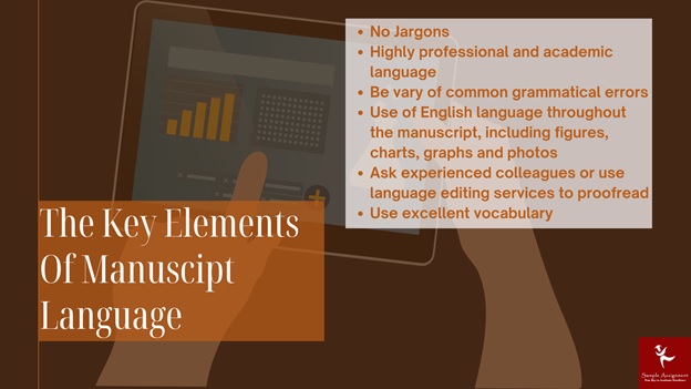 the key elements of manuscipt language