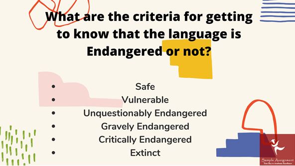 Know that Language is Endangered or not