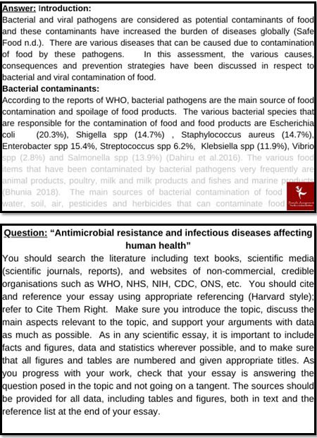 Pathogen Biology Assignment Question