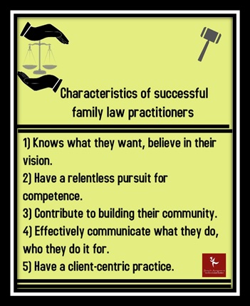 charateristics of successful family law practitioners