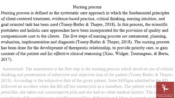 fracture nursing homework sample solution