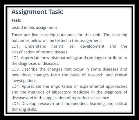 laboratory medicine assignment