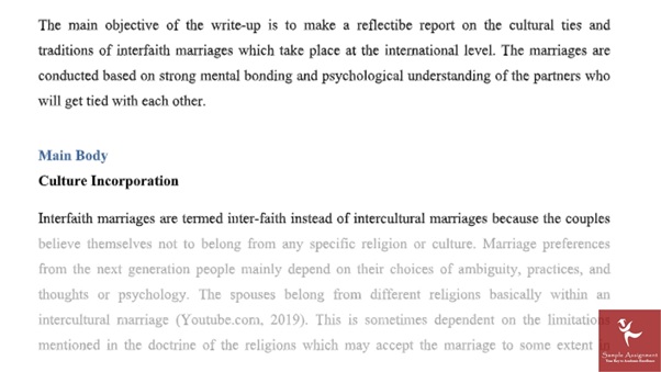 online comparative religions assignment sample answer