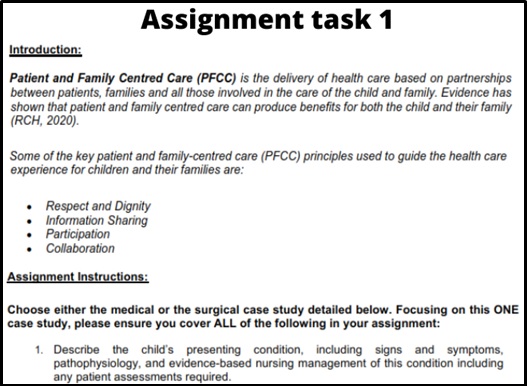 appendicitis appendectomy case study assignment sample