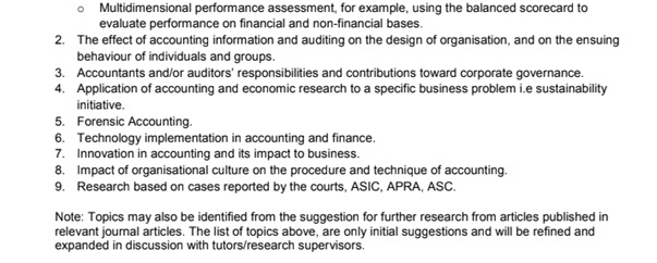 applied business research assignment samples