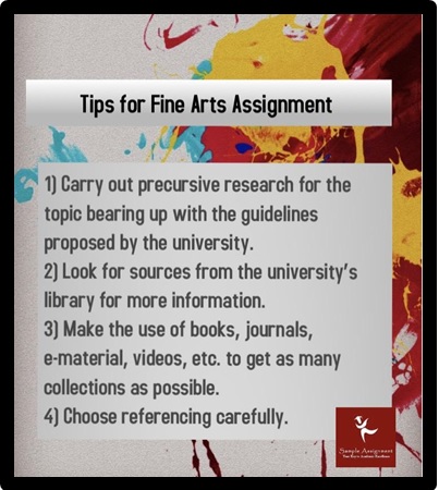 master of fine arts assignment help tip