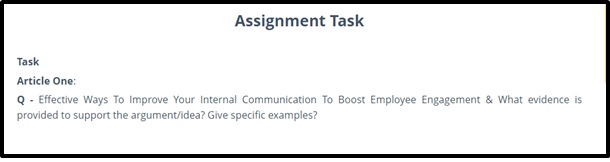 mgt502 business communication assessment answers sample assignment