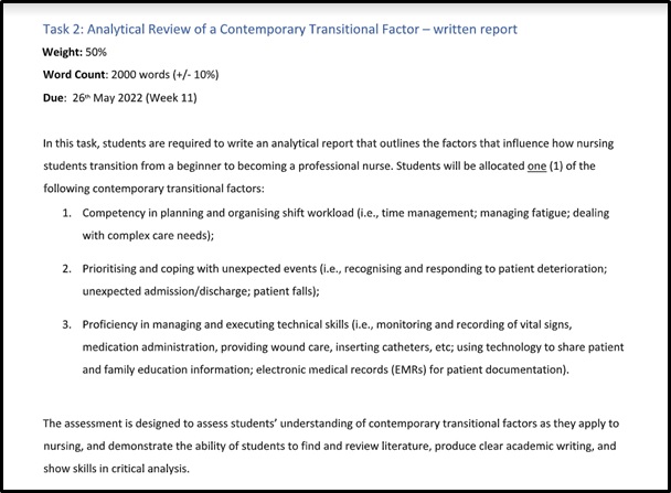 Analytical Review of a Contemporary Transitional Factor Assignment Help 2