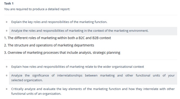 BMIH4005 Marketing Essentials Assessment Answers 2