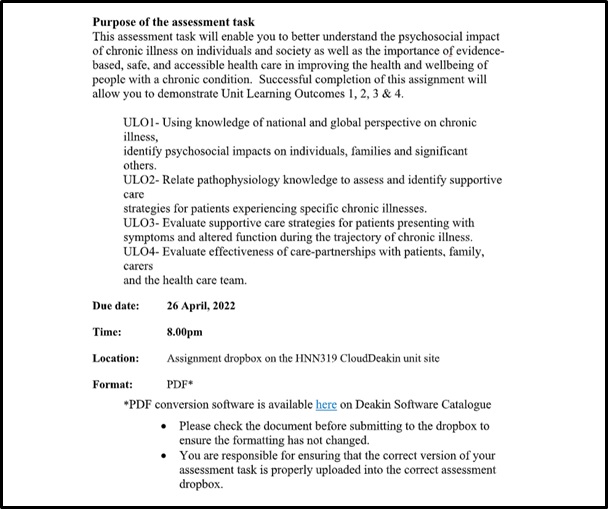 HNN319 assessment answers1