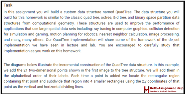 Data Structure assignment help sample 1